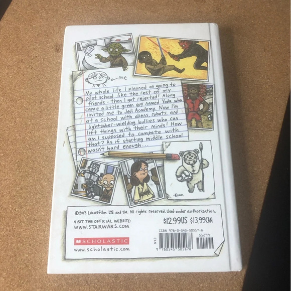 Star Wars Jedi Academy Books 4 Hard Bonus Softcover Disney Scholastic - Picture 6 of 13